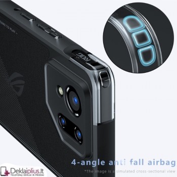 Plastikinis dėklas - pilkas (Asus Rog Phone 9/9 Pro)